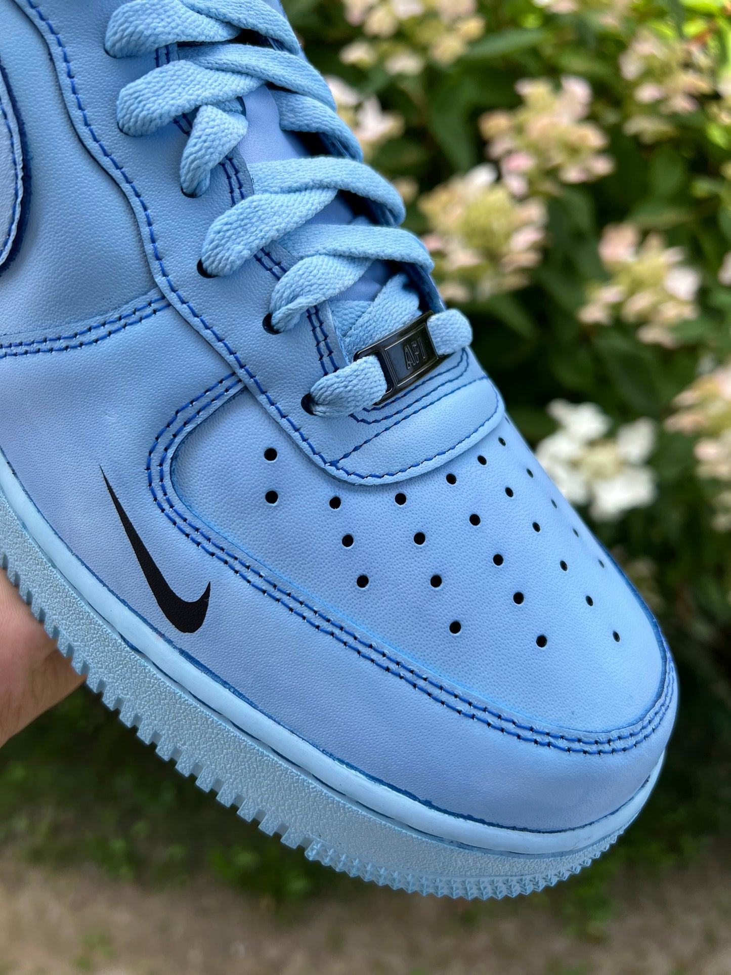 Baby Blue Custom shoes